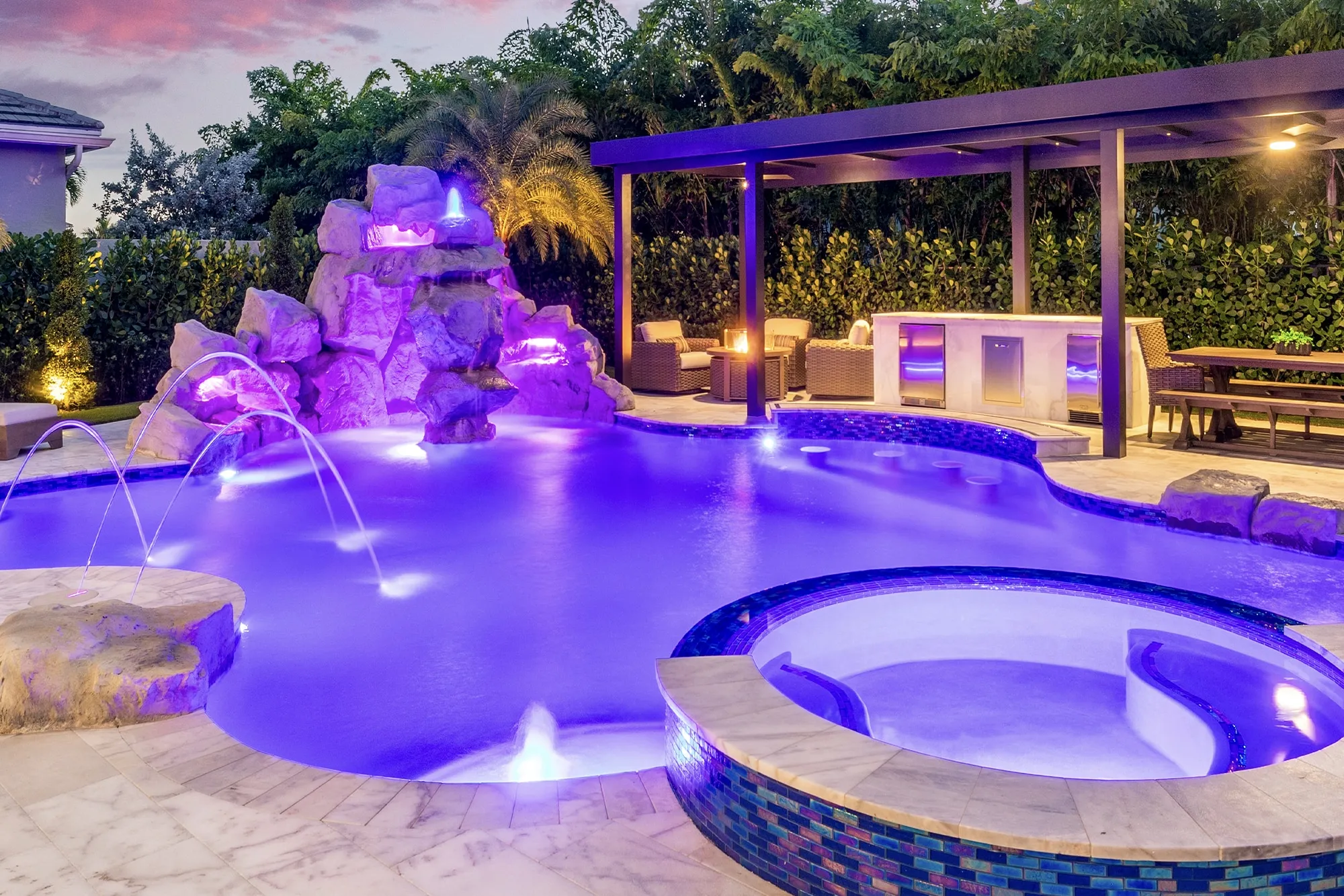 Luxury Backyard Lighting Design Showcase