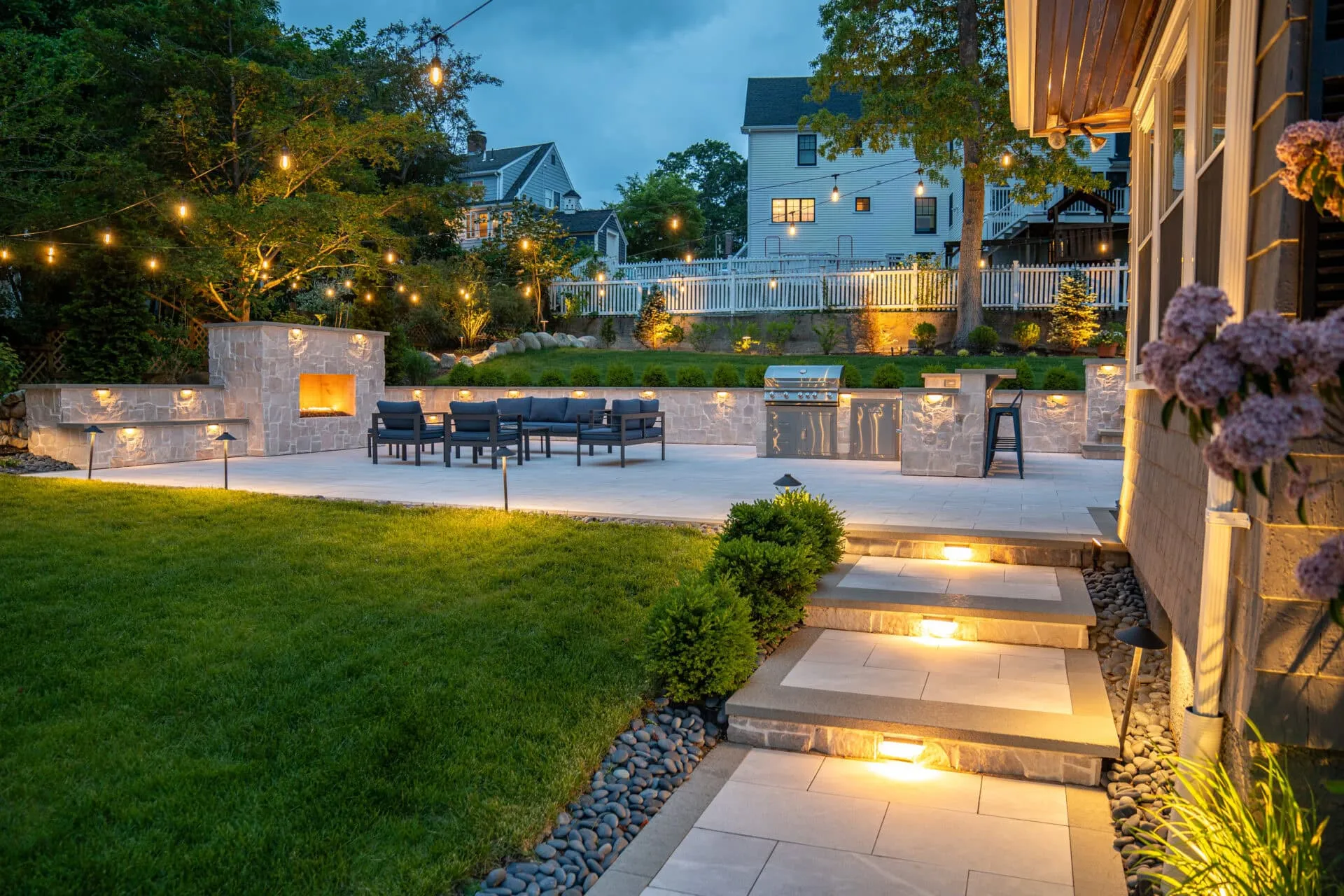 Luxury Backyard Lighting Design Showcase